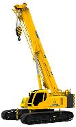 Гусеничный кран с телескопической стрелой XGTC55