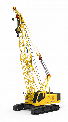 Гусеничный кран с решетчатой стрелой XGC55