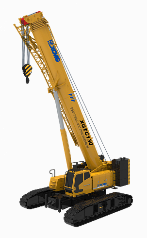 Гусеничный кран с телескопической стрелой XGC130T