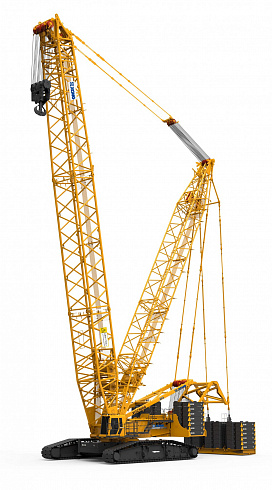 Гусеничный кран с решетчатой стрелой XGC500A