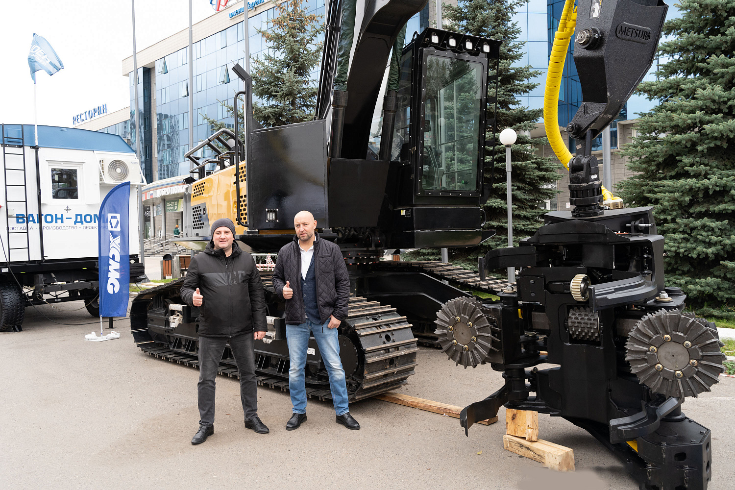 СИЛЬНЫЕ МАШИНЫ на выставке ExpoDrev Russia 2024 («ЭКСПОДРЕВ») 
