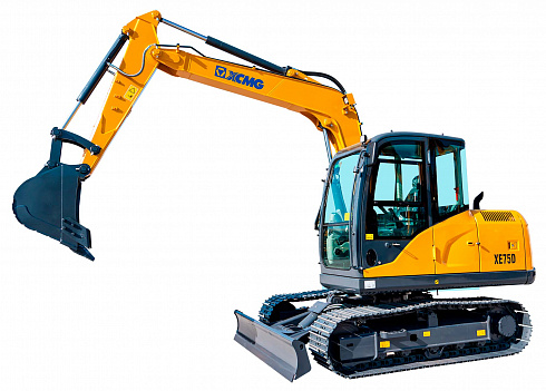 Мини-экскаватор XCMG XE75D